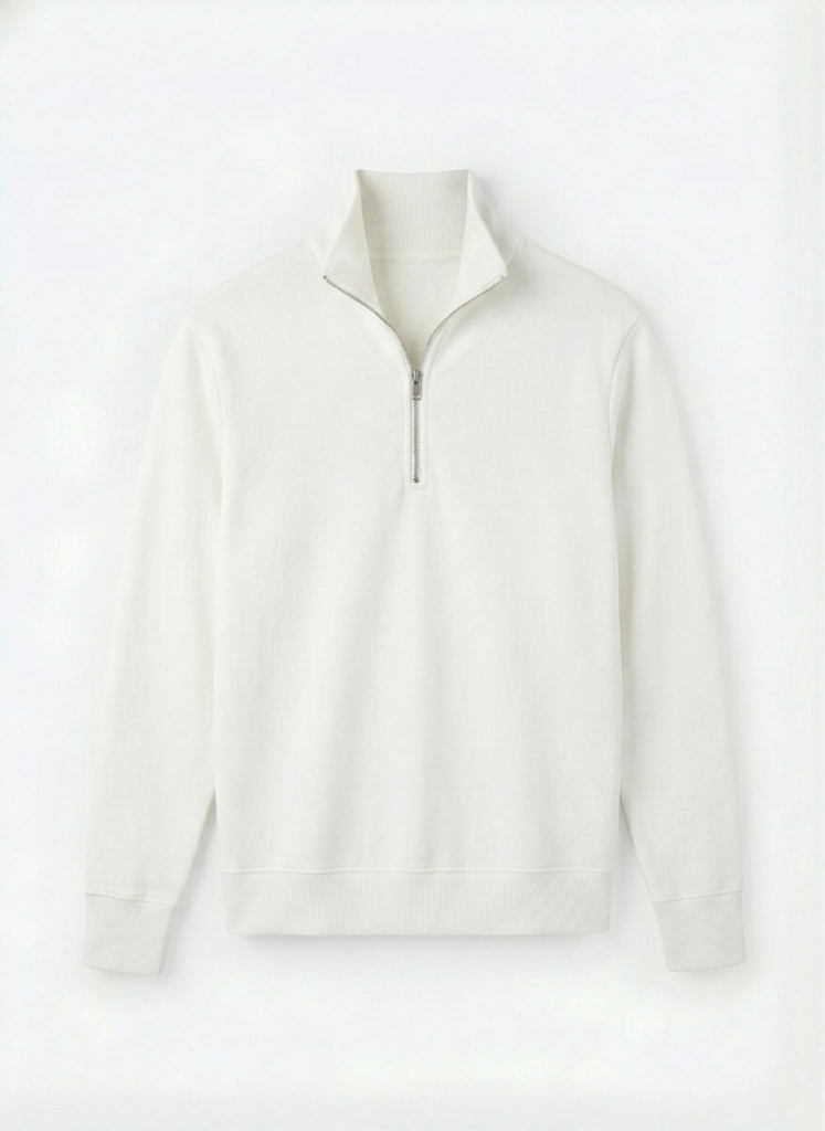"DAILY ESSENTIALS" MEN'S QUARTER-ZIP