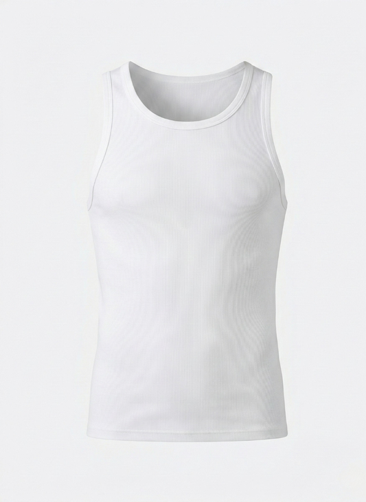 "DAILY ESSENTIALS" SLIM FIT TOP TANK.