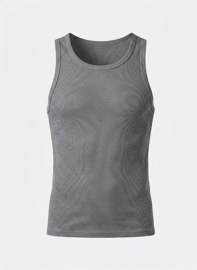 "DAILY ESSENTIALS" SLIM FIT TOP TANK.
