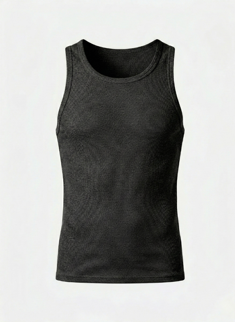 "DAILY ESSENTIALS" SLIM FIT TOP TANK.